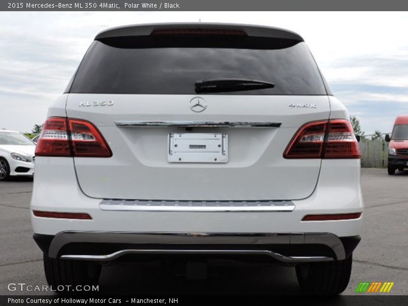 Polar White / Black 2015 Mercedes-Benz ML 350 4Matic