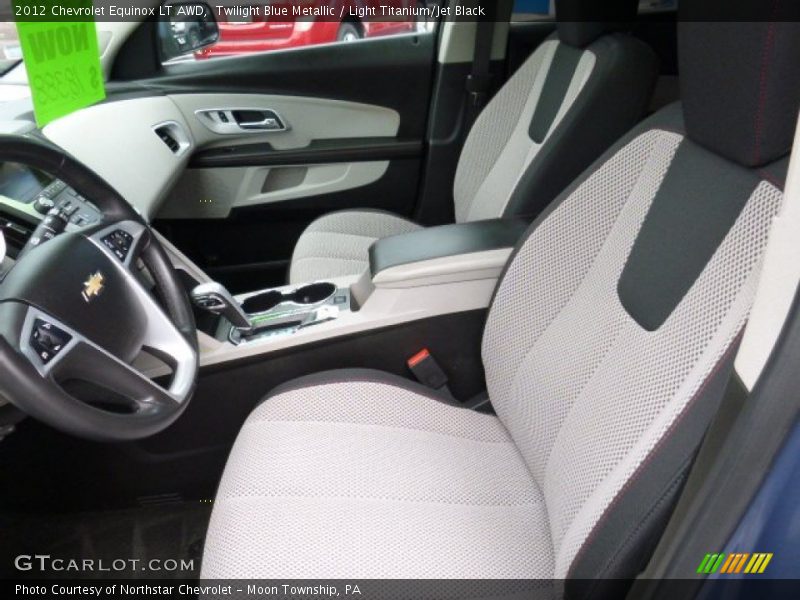 Twilight Blue Metallic / Light Titanium/Jet Black 2012 Chevrolet Equinox LT AWD