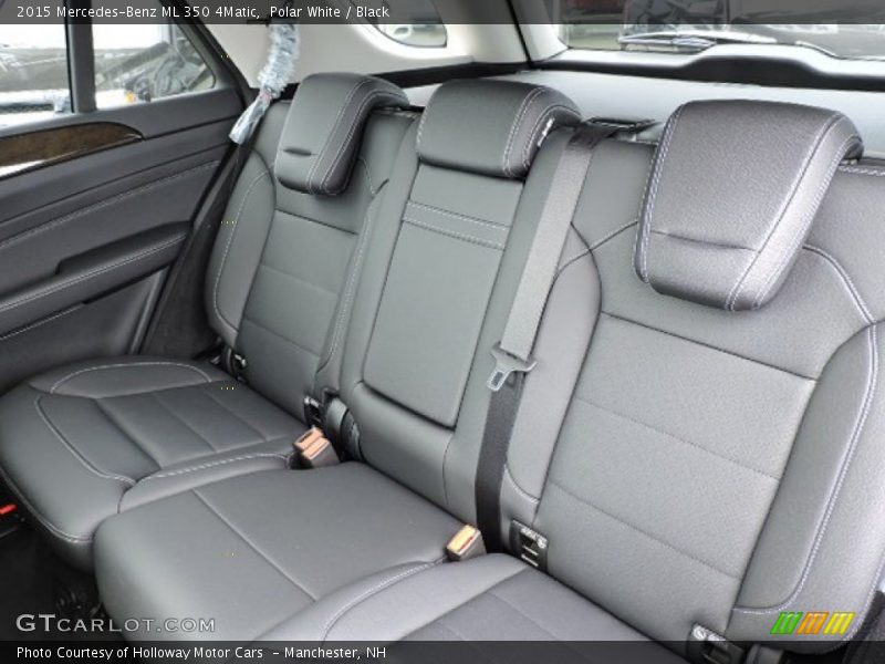 Polar White / Black 2015 Mercedes-Benz ML 350 4Matic