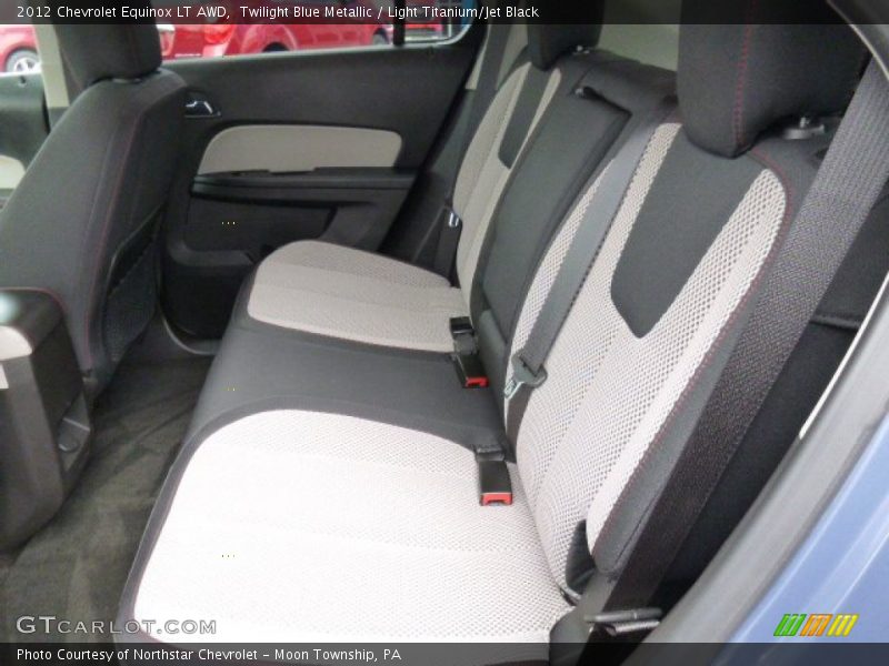 Twilight Blue Metallic / Light Titanium/Jet Black 2012 Chevrolet Equinox LT AWD