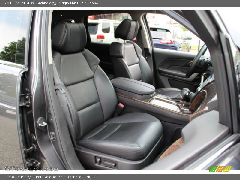 Grigio Metallic / Ebony 2011 Acura MDX Technology