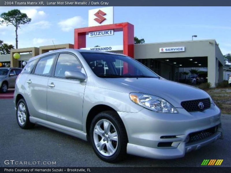 Lunar Mist Silver Metallic / Dark Gray 2004 Toyota Matrix XR