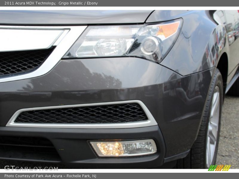 Grigio Metallic / Ebony 2011 Acura MDX Technology