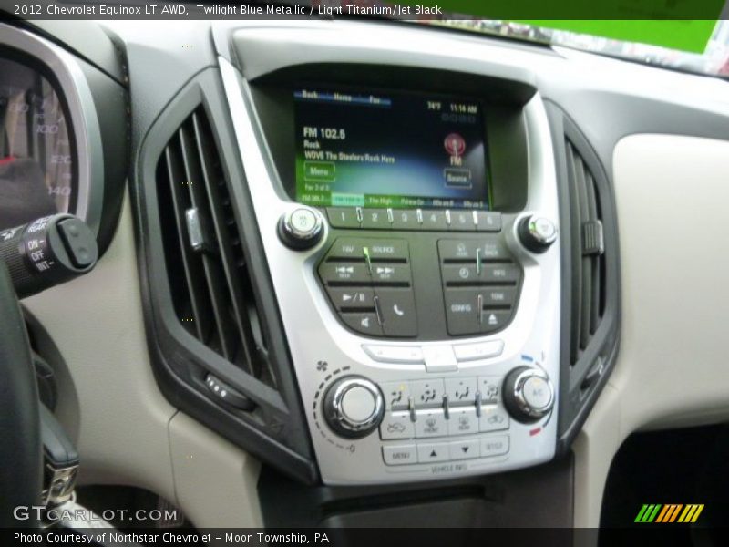 Twilight Blue Metallic / Light Titanium/Jet Black 2012 Chevrolet Equinox LT AWD