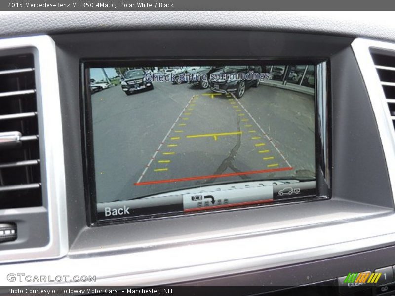 Polar White / Black 2015 Mercedes-Benz ML 350 4Matic