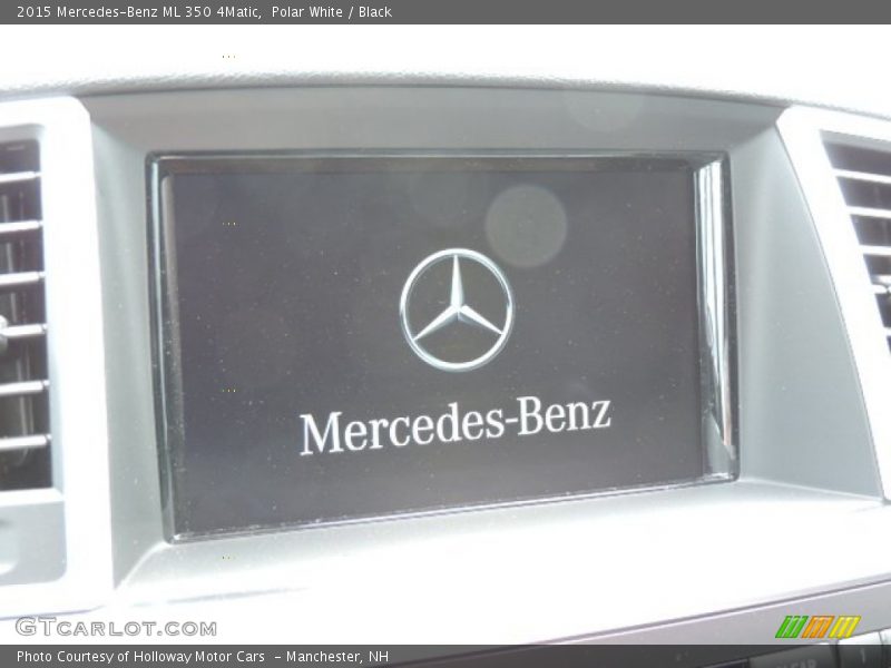 Polar White / Black 2015 Mercedes-Benz ML 350 4Matic