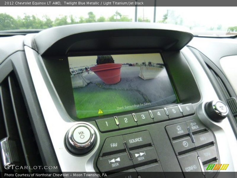 Twilight Blue Metallic / Light Titanium/Jet Black 2012 Chevrolet Equinox LT AWD