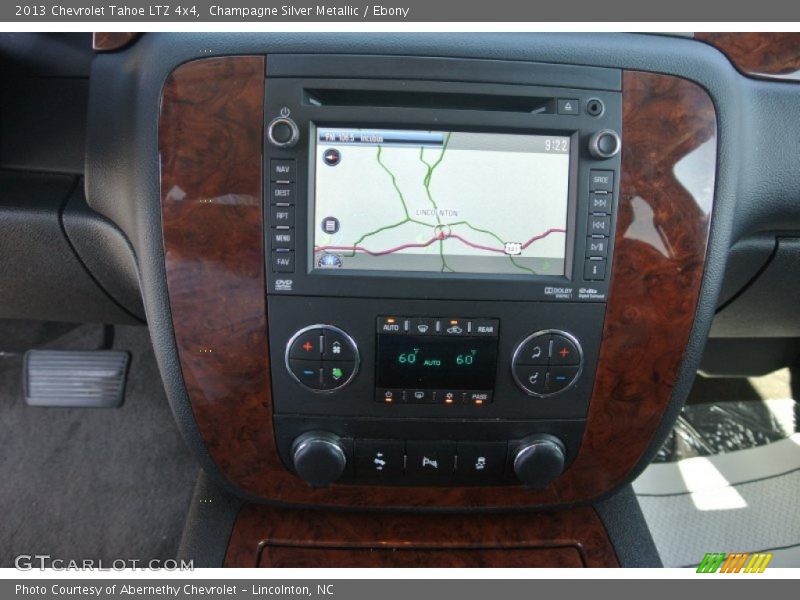 Champagne Silver Metallic / Ebony 2013 Chevrolet Tahoe LTZ 4x4