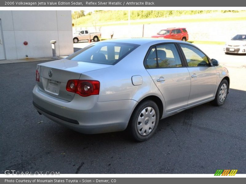 Reflex Silver Metallic / Anthracite Black 2006 Volkswagen Jetta Value Edition Sedan