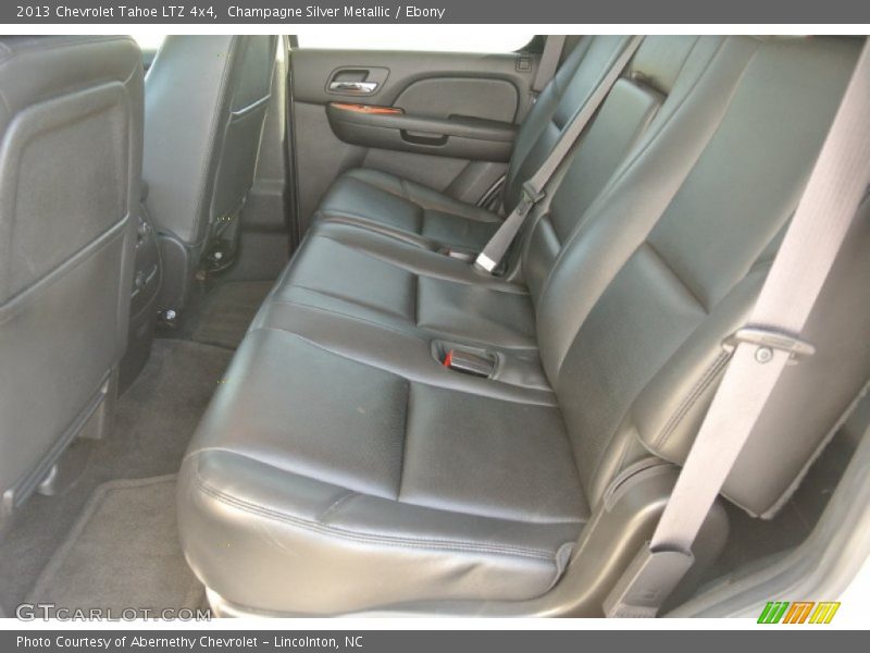 Champagne Silver Metallic / Ebony 2013 Chevrolet Tahoe LTZ 4x4