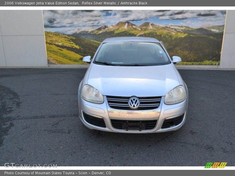 Reflex Silver Metallic / Anthracite Black 2006 Volkswagen Jetta Value Edition Sedan