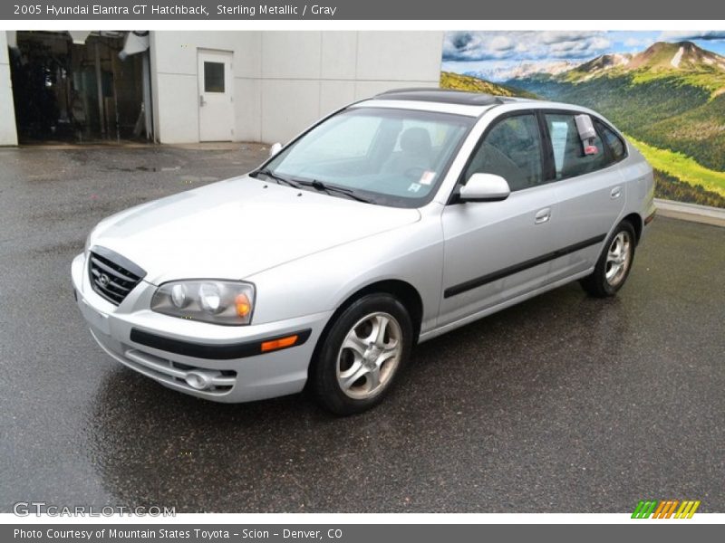 Sterling Metallic / Gray 2005 Hyundai Elantra GT Hatchback