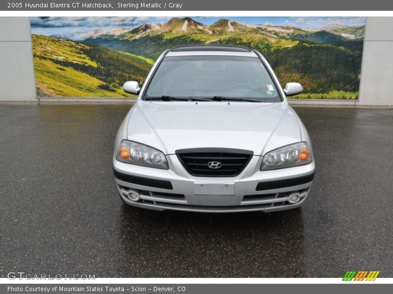 Sterling Metallic / Gray 2005 Hyundai Elantra GT Hatchback