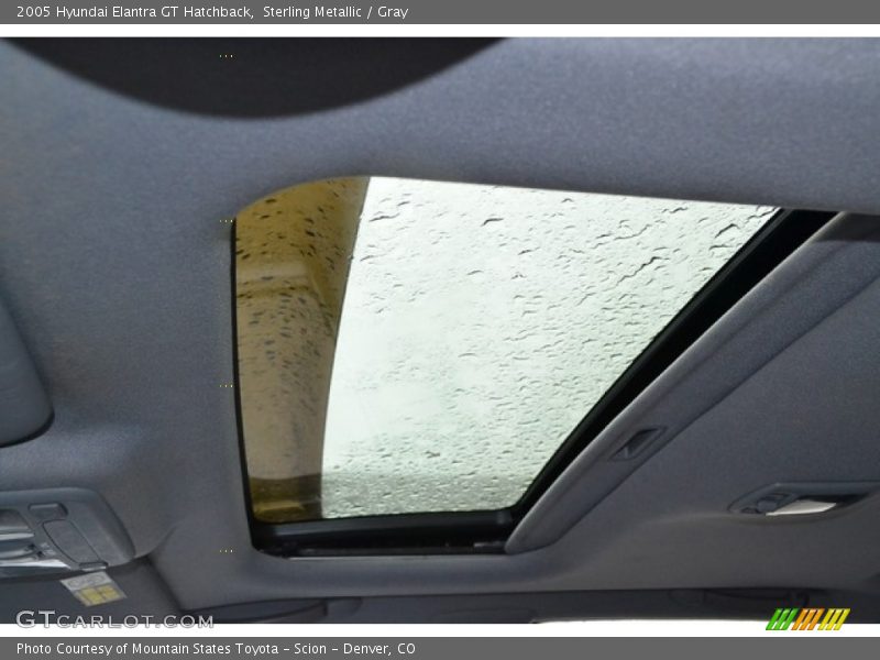 Sterling Metallic / Gray 2005 Hyundai Elantra GT Hatchback