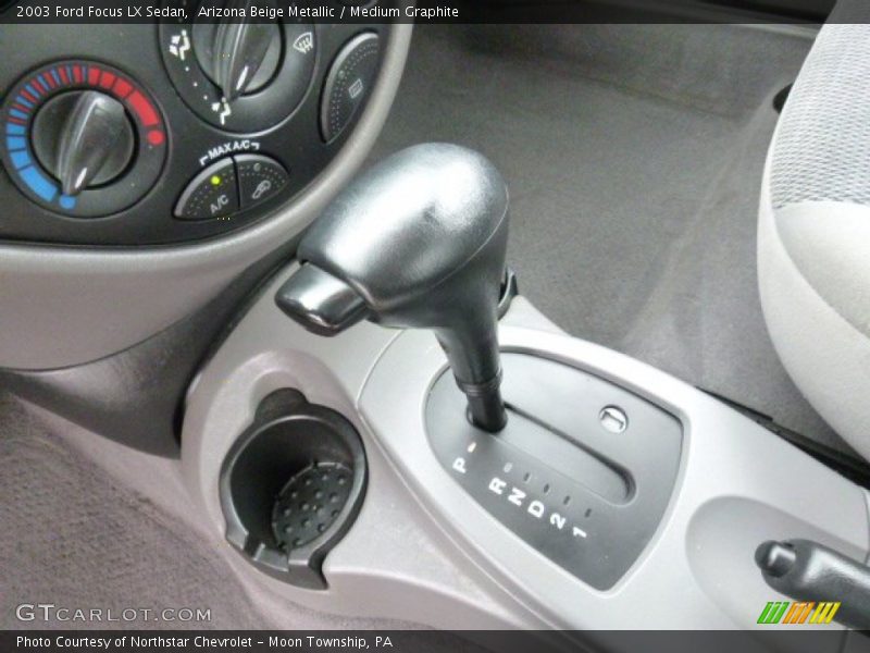 Arizona Beige Metallic / Medium Graphite 2003 Ford Focus LX Sedan