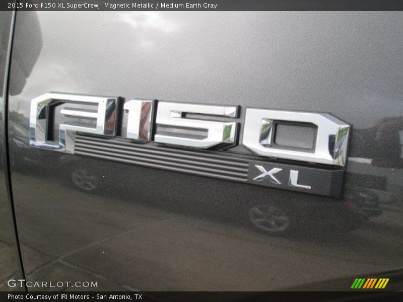 Magnetic Metallic / Medium Earth Gray 2015 Ford F150 XL SuperCrew