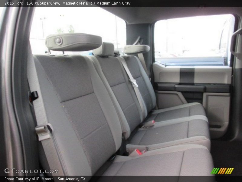 Magnetic Metallic / Medium Earth Gray 2015 Ford F150 XL SuperCrew
