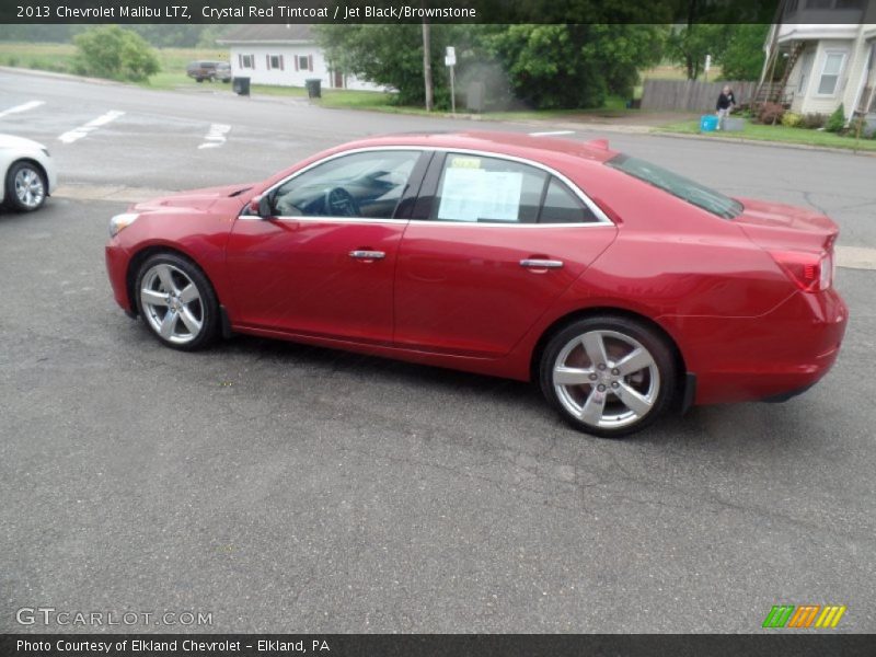 Crystal Red Tintcoat / Jet Black/Brownstone 2013 Chevrolet Malibu LTZ