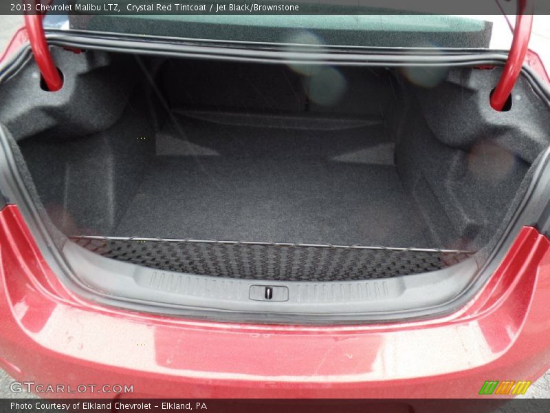 Crystal Red Tintcoat / Jet Black/Brownstone 2013 Chevrolet Malibu LTZ
