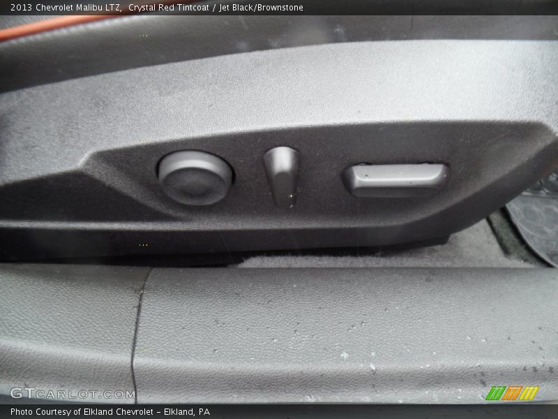 Crystal Red Tintcoat / Jet Black/Brownstone 2013 Chevrolet Malibu LTZ