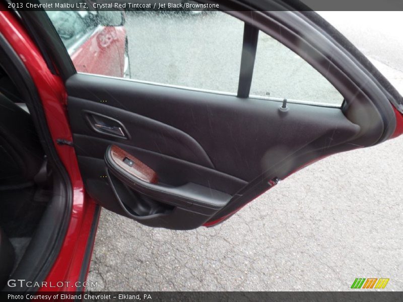 Crystal Red Tintcoat / Jet Black/Brownstone 2013 Chevrolet Malibu LTZ