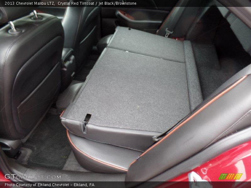 Crystal Red Tintcoat / Jet Black/Brownstone 2013 Chevrolet Malibu LTZ