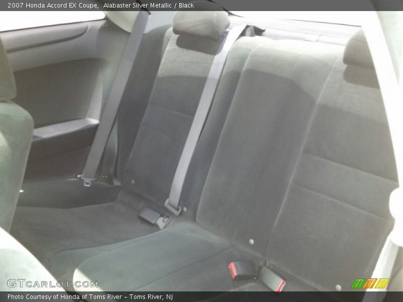 Alabaster Silver Metallic / Black 2007 Honda Accord EX Coupe