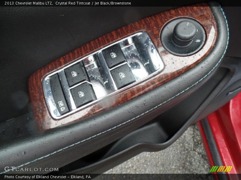 Crystal Red Tintcoat / Jet Black/Brownstone 2013 Chevrolet Malibu LTZ