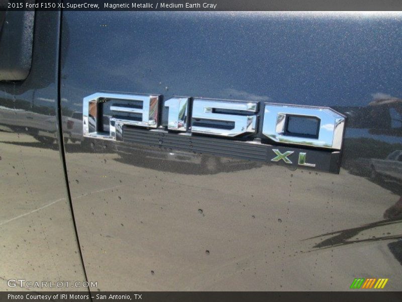 Magnetic Metallic / Medium Earth Gray 2015 Ford F150 XL SuperCrew