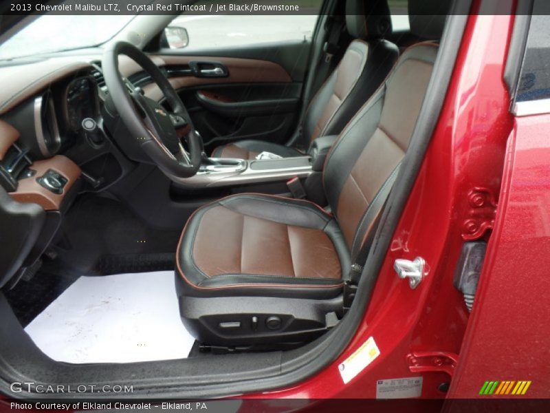 Crystal Red Tintcoat / Jet Black/Brownstone 2013 Chevrolet Malibu LTZ