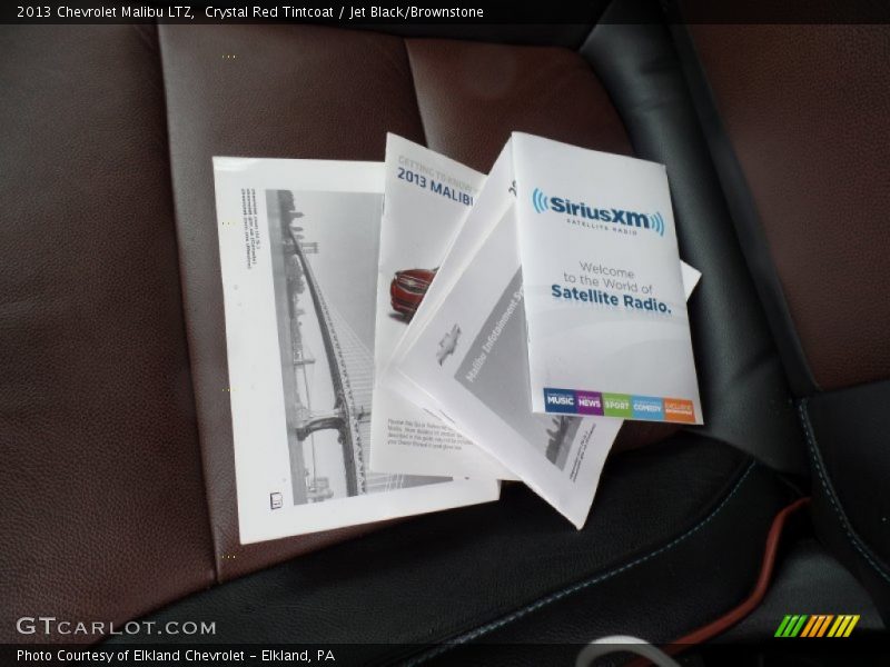 Crystal Red Tintcoat / Jet Black/Brownstone 2013 Chevrolet Malibu LTZ