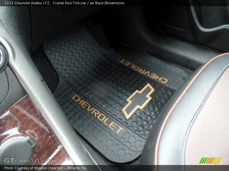 Crystal Red Tintcoat / Jet Black/Brownstone 2013 Chevrolet Malibu LTZ