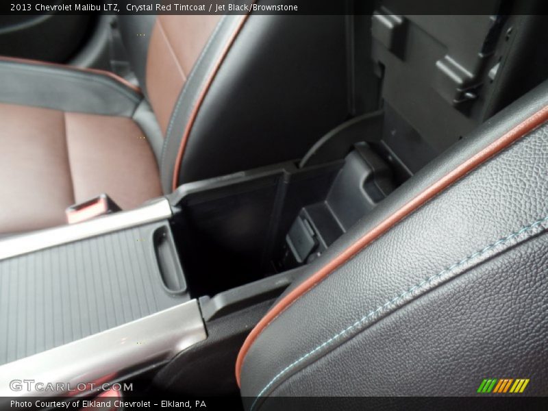Crystal Red Tintcoat / Jet Black/Brownstone 2013 Chevrolet Malibu LTZ