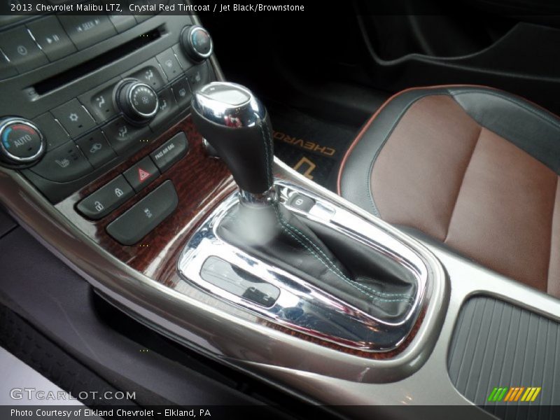 Crystal Red Tintcoat / Jet Black/Brownstone 2013 Chevrolet Malibu LTZ