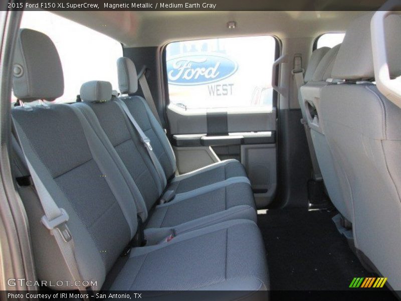 Magnetic Metallic / Medium Earth Gray 2015 Ford F150 XL SuperCrew