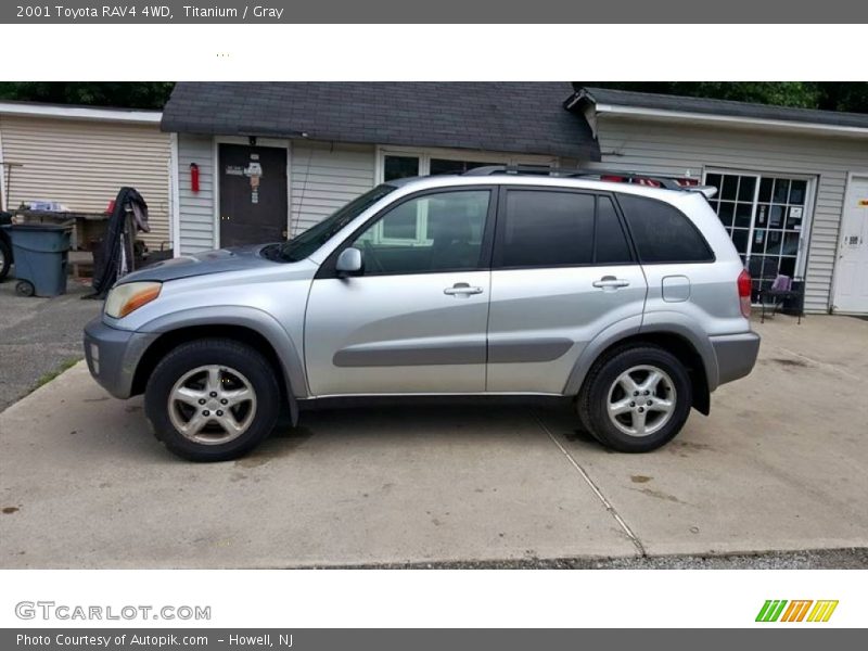 Titanium / Gray 2001 Toyota RAV4 4WD