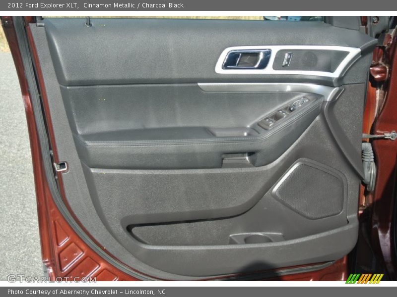 Cinnamon Metallic / Charcoal Black 2012 Ford Explorer XLT