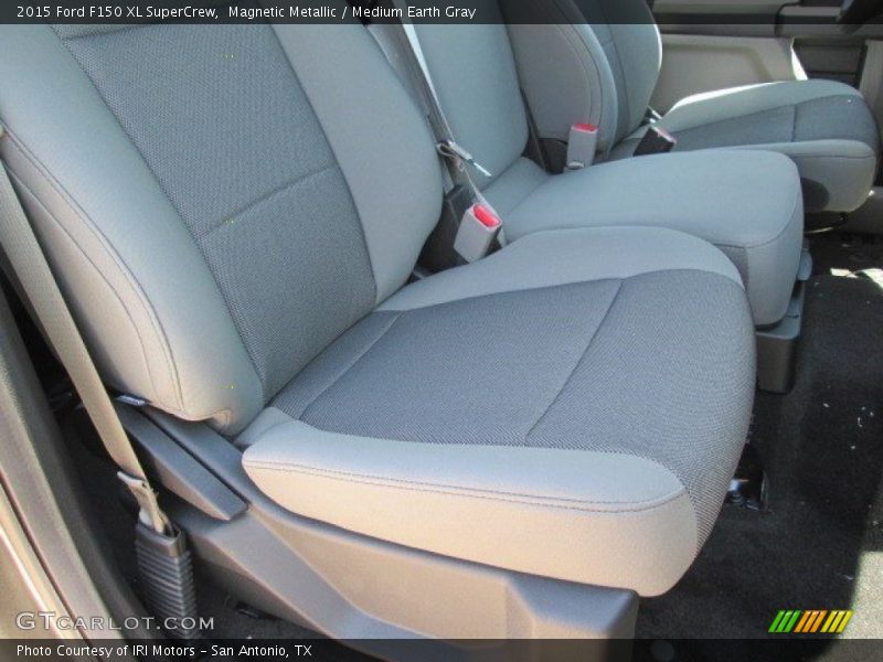 Magnetic Metallic / Medium Earth Gray 2015 Ford F150 XL SuperCrew