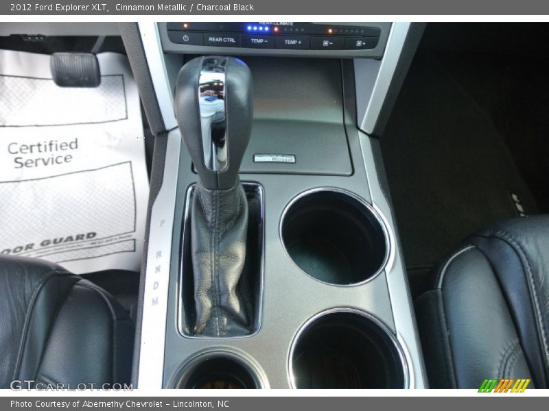 Cinnamon Metallic / Charcoal Black 2012 Ford Explorer XLT
