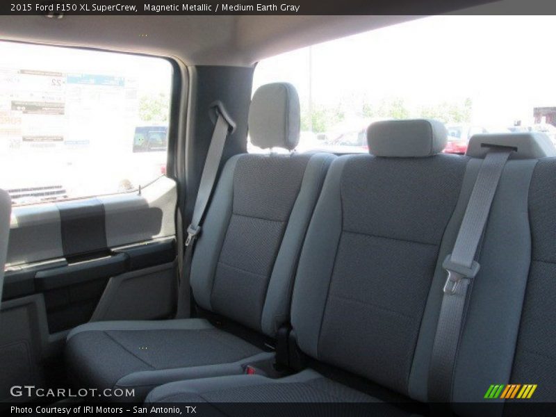 Magnetic Metallic / Medium Earth Gray 2015 Ford F150 XL SuperCrew