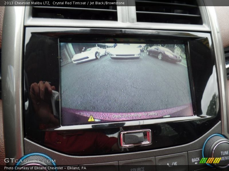 Crystal Red Tintcoat / Jet Black/Brownstone 2013 Chevrolet Malibu LTZ