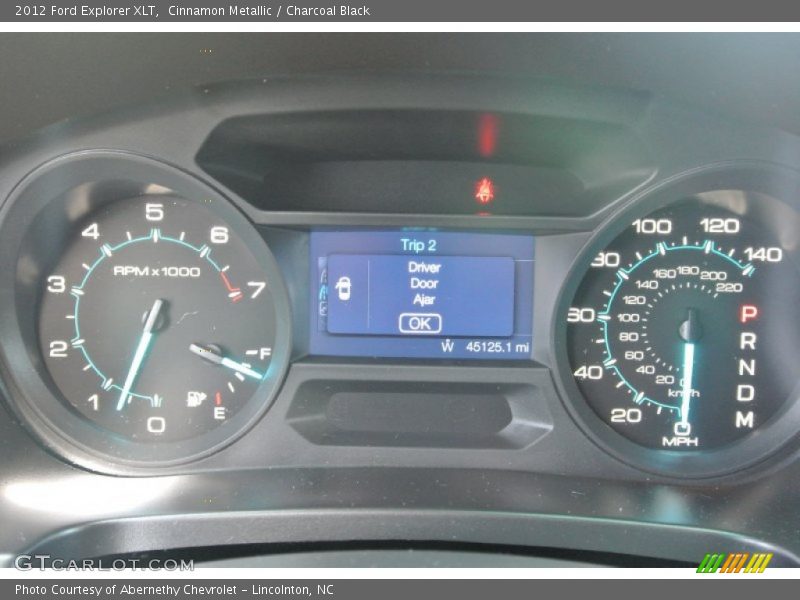 Cinnamon Metallic / Charcoal Black 2012 Ford Explorer XLT