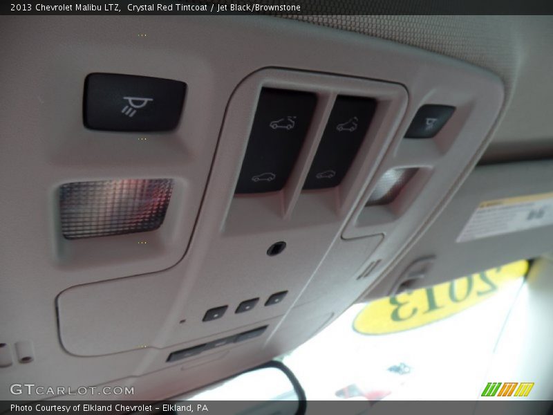 Crystal Red Tintcoat / Jet Black/Brownstone 2013 Chevrolet Malibu LTZ