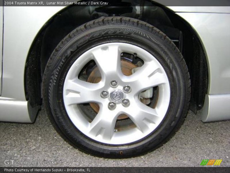 Lunar Mist Silver Metallic / Dark Gray 2004 Toyota Matrix XR