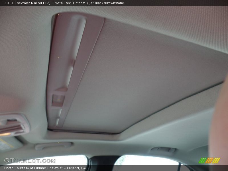 Crystal Red Tintcoat / Jet Black/Brownstone 2013 Chevrolet Malibu LTZ