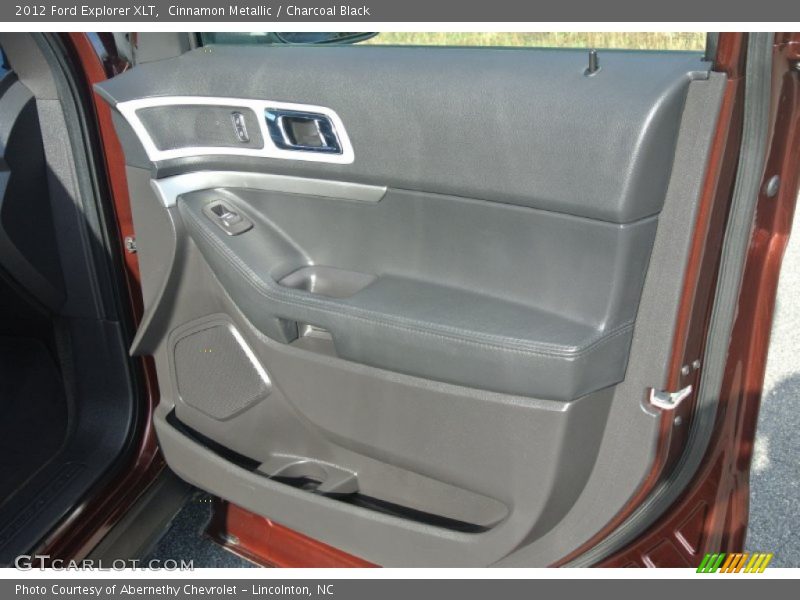 Cinnamon Metallic / Charcoal Black 2012 Ford Explorer XLT