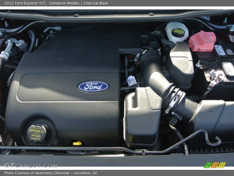 Cinnamon Metallic / Charcoal Black 2012 Ford Explorer XLT