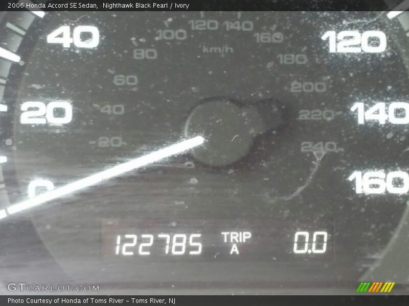 Nighthawk Black Pearl / Ivory 2006 Honda Accord SE Sedan