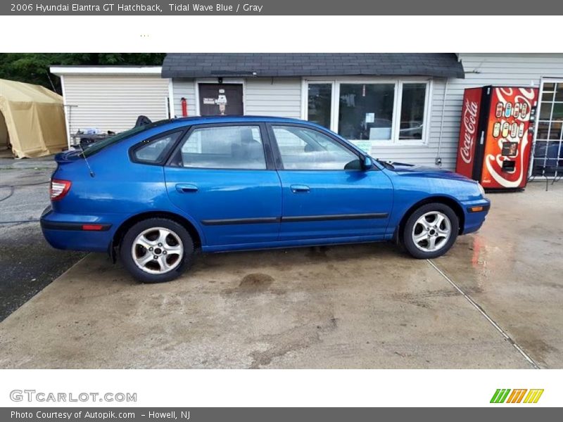 Tidal Wave Blue / Gray 2006 Hyundai Elantra GT Hatchback