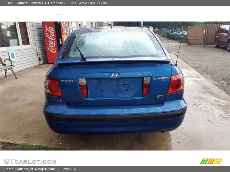 Tidal Wave Blue / Gray 2006 Hyundai Elantra GT Hatchback